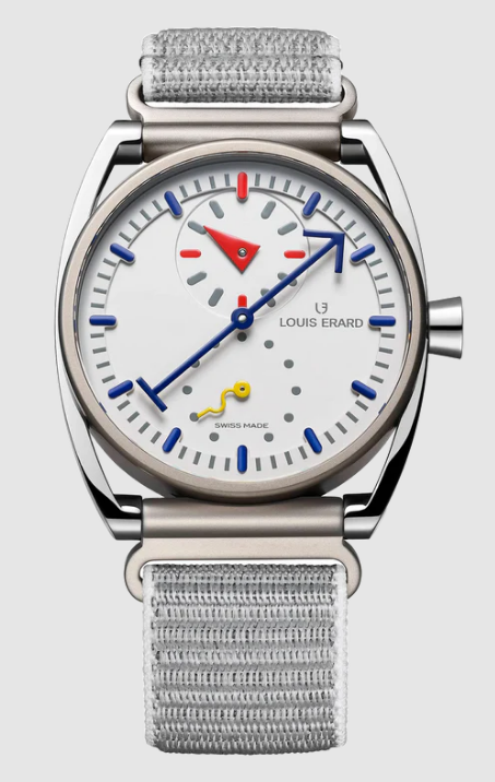 Louis Erard x alain silberstein LE RÉGULATEUR BLANC LOUIS ERARD X ALAIN SILBERSTEIN 85358TT01.BTT83 Replica watch